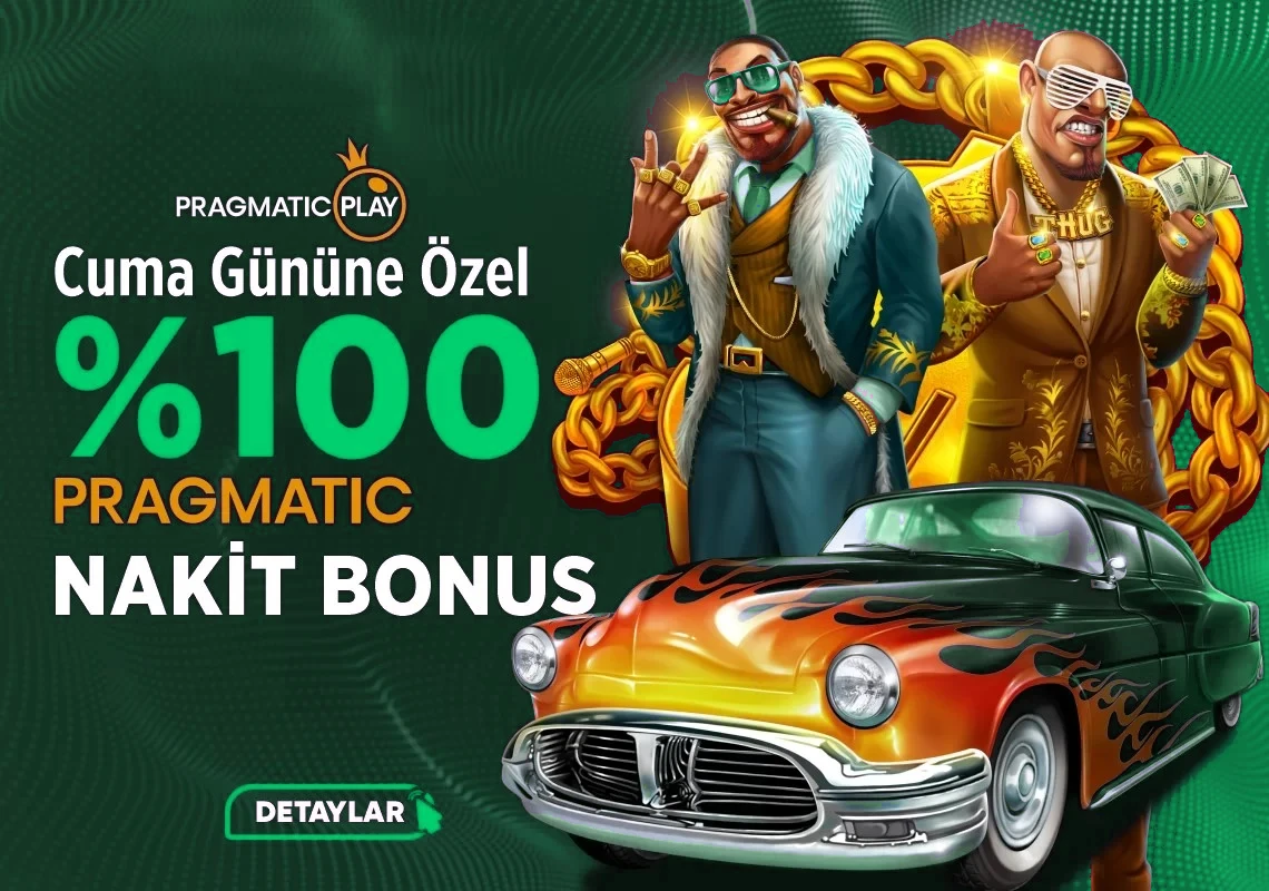 %100 PRAGMATİC NAKİT BONUS