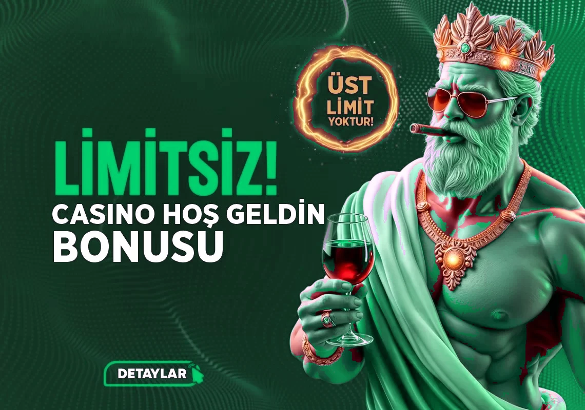 LİMİTSİZ CASİNOYA HOŞGELDİN BONUSU
